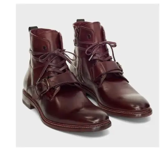 Men PU Leather Shoes Low Heel Casual Shoes Dress Shoes Brogue Shoes Spring Ankle Boots Vintage Classic Male Casual TV298
Men PU Leather Shoes Low Heel Casual Shoes Dress Shoes Brogue Shoes Spring Ankle Boots Vintage Classic Male Casual TV298