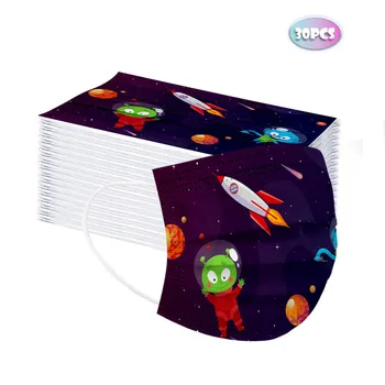 Children's Space Cartoons Masks Disposable Breathable FaceMask Non-woven 3Ply mask for face mouth EarLoop Breathable Mascarillas
Children's Space Cartoons Masks Disposable Breathable FaceMask Non-woven 3Ply mask for face mouth EarLoop Breathable Mascarillas
