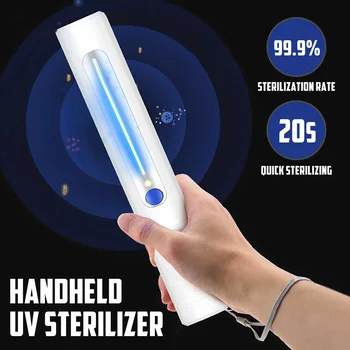 Portable Ultraviolet LED UV Sterilizer Light Tube Bulb Disinfection Bactericidal Lamp Sterilization Dust Mites Killer Lights
Portable Ultraviolet LED UV Sterilizer Light Tube Bulb Disinfection Bactericidal Lamp Sterilization Dust Mites Killer Lights