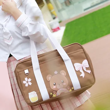 NEW JK Uniform Cute Simple Messenger Bag Briefcase Work Large Capacity Tote Shoulder Bags Women canvas Handbags cosplay bag
NEW JK Uniform Cute Simple Messenger Bag Briefcase Work Large Capacity Tote Shoulder Bags Women canvas Handbags cosplay bag