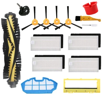 Accessory Kit Compatible for Ecovacs Deebot N79S Deebot N79 Robotic Vacuum 14Pcs(Yellow & black & white)
Accessory Kit Compatible for Ecovacs Deebot N79S Deebot N79 Robotic Vacuum 14Pcs(Yellow & black & white)