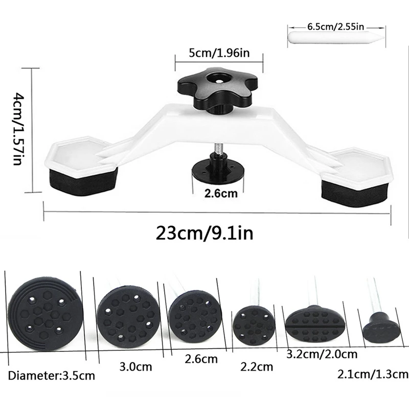 For Car Body Dent Repair Puller Damage Fixing Tool Auto Repair Suction Device Dent Removal Tools Kit Automotive Accessories
For Car Body Dent Repair Puller Damage Fixing Tool Auto Repair Suction Device Dent Removal Tools Kit Automotive Accessories