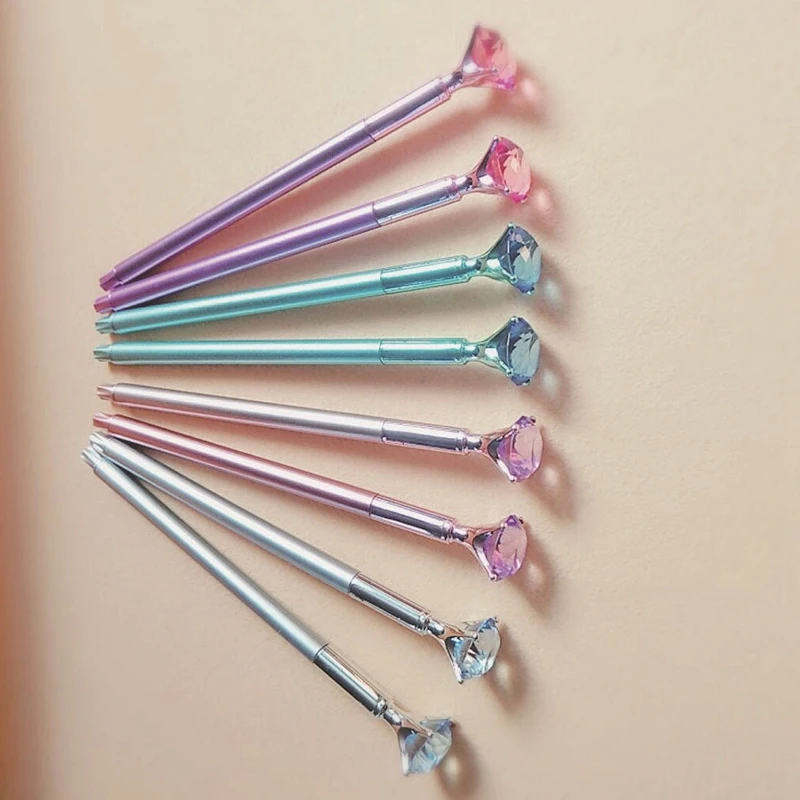 48Pcs/Set Kawaii Diamond Gen Pencils Magical Crystal Ball Pen 0.5mm Blue Ink Color Ballpoint Pen School Office Stationery
48Pcs/Set Kawaii Diamond Gen Pencils Magical Crystal Ball Pen 0.5mm Blue Ink Color Ballpoint Pen School Office Stationery