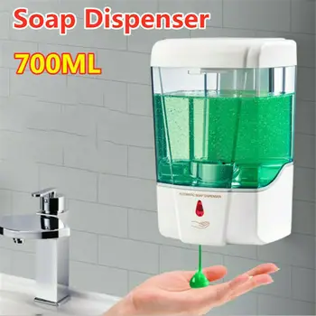 Automatic Infrared Detection Soap Dispenser Wall-mounted Soap Container with Anti-theft Key Non-Contact Hand Washing Machine
Automatic Infrared Detection Soap Dispenser Wall-mounted Soap Container with Anti-theft Key Non-Contact Hand Washing Machine