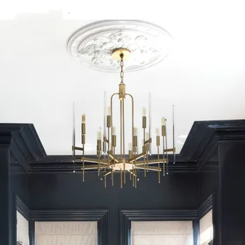 Living Room Led Chandelier Lighting Nordic Modern Luxury Interior Decoration Lamps Simple Villa Dining Room Glass LED Bulbs Iron
Living Room Led Chandelier Lighting Nordic Modern Luxury Interior Decoration Lamps Simple Villa Dining Room Glass LED Bulbs Iron