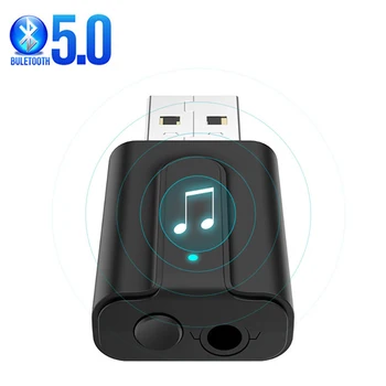 5.0 Bluetooth Adapter USB Bluetooth Receiver Transmitter Audio Wireless Computer Adaptador Mini Sender for Car TV Earphone
5.0 Bluetooth Adapter USB Bluetooth Receiver Transmitter Audio Wireless Computer Adaptador Mini Sender for Car TV Earphone