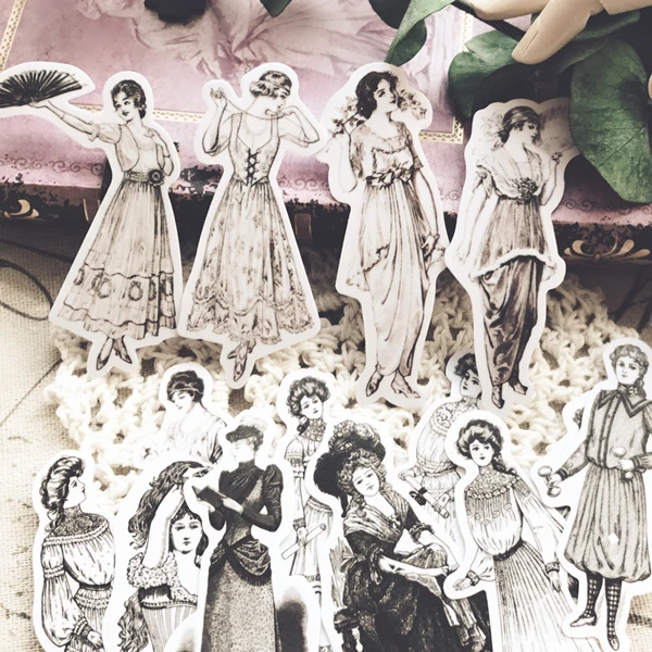14Pcs/Set Vintage European Dress Lady Sticker DIY Scrapbooking Album Junk Journal Planner Decorative Stickers
14Pcs/Set Vintage European Dress Lady Sticker DIY Scrapbooking Album Junk Journal Planner Decorative Stickers