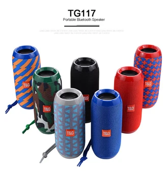 Portable Speaker Wireless Bluetooth Speakers TG117 Soundbar Outdoor Sports Waterproof Support TF Card FM Radio Aux Input
Portable Speaker Wireless Bluetooth Speakers TG117 Soundbar Outdoor Sports Waterproof Support TF Card FM Radio Aux Input