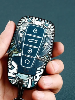 Leather Car Key Case Remote Cover for Geely Coolray Atlas Keychain Vision X6 Emgrand EC7 GL GS RS Keychain Keyfobs Accessories
Leather Car Key Case Remote Cover for Geely Coolray Atlas Keychain Vision X6 Emgrand EC7 GL GS RS Keychain Keyfobs Accessories