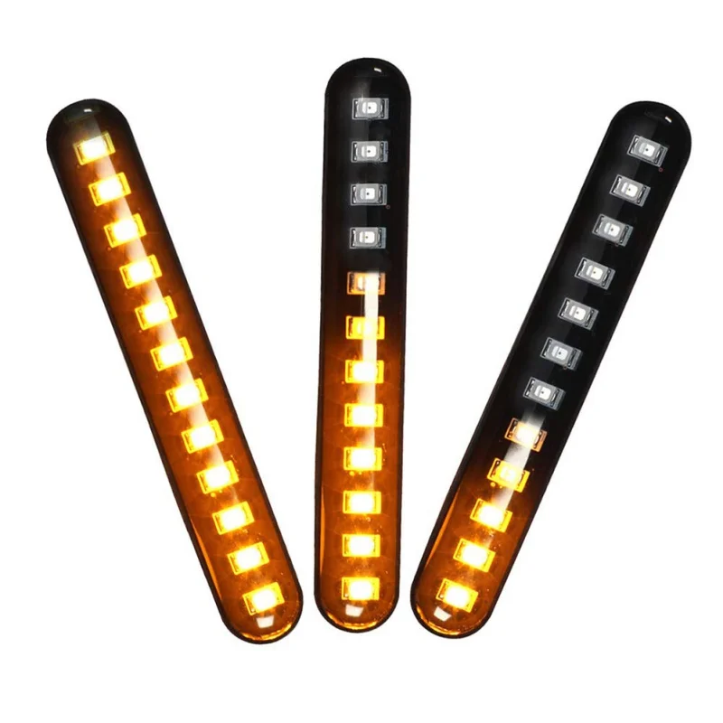 2019 New LED Turn Signals Strip Motorcycle Blinker Running Water Tail Brake Lights Indicator Blinker Light
2019 New LED Turn Signals Strip Motorcycle Blinker Running Water Tail Brake Lights Indicator Blinker Light