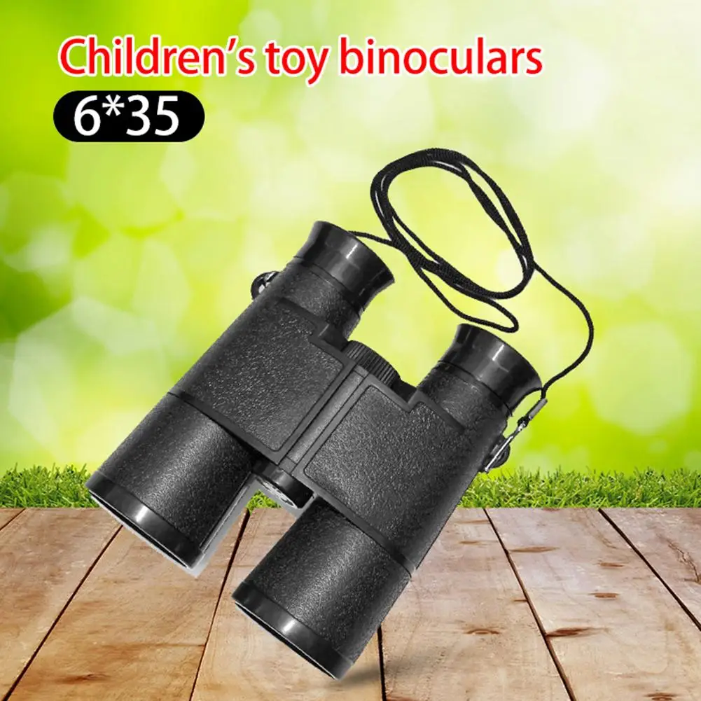 Children Binoculars Telescope Games Toys Meaningful Safety and Non-toxicity Outdoor Camping Portable Telescopes 12x10.8x4.1cm