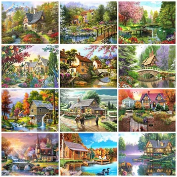 EverShine Picture By Numbers Landscape Hand Painted House Oil Painting Of Numbers Autumn Wall Art Drawing Canvas
EverShine Picture By Numbers Landscape Hand Painted House Oil Painting Of Numbers Autumn Wall Art Drawing Canvas