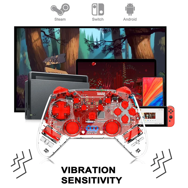 For NS Switch Pro Wireless Bluetooth Game Controller For Nintendo Switch Pro Remote Gamepad For Switch Console Joystick Gamepad
For NS Switch Pro Wireless Bluetooth Game Controller For Nintendo Switch Pro Remote Gamepad For Switch Console Joystick Gamepad