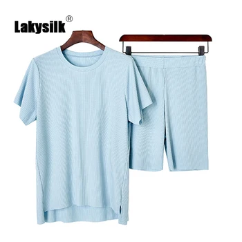 Summer 100% Cotton Modal Pajamas Female Simple Casual Solid Color Homewear Women's Round Neck Short Sleeve Shorts Pajama Suit
Summer 100% Cotton Modal Pajamas Female Simple Casual Solid Color Homewear Women's Round Neck Short Sleeve Shorts Pajama Suit