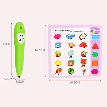 Hot Selling Electronic Smart Logic Learning Pen Phonetic Learning Parent Child Interaction Pen Book Toys
Hot Selling Electronic Smart Logic Learning Pen Phonetic Learning Parent Child Interaction Pen Book Toys