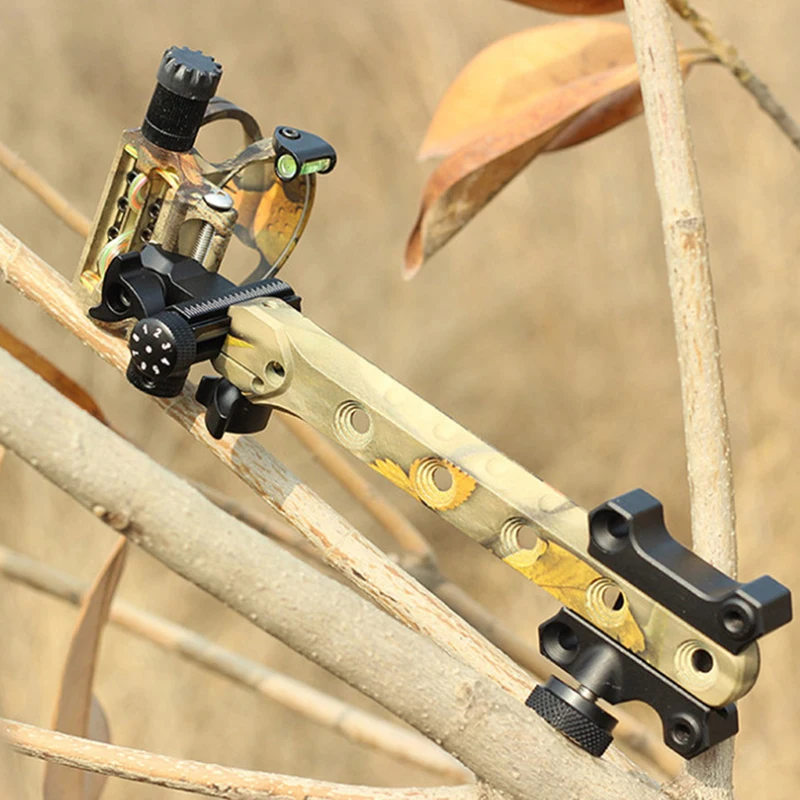 1pc Outdoor Archery Sight Aiming 7Pin Compound Bow Sight Target Micro Adjustable CNC Camouflage Aluminum Alloy
1pc Outdoor Archery Sight Aiming 7Pin Compound Bow Sight Target Micro Adjustable CNC Camouflage Aluminum Alloy