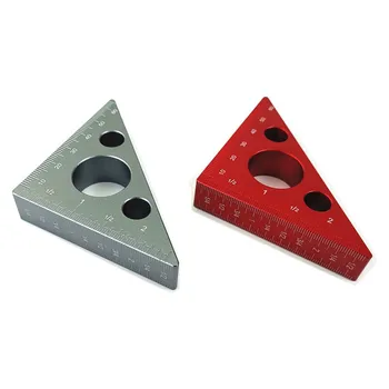 Mini Pocket Square for Machine Setup, Both Metric and Inch Scale Aluminum Alloy Right Angle Ruler Woodworking Tools
Mini Pocket Square for Machine Setup, Both Metric and Inch Scale Aluminum Alloy Right Angle Ruler Woodworking Tools