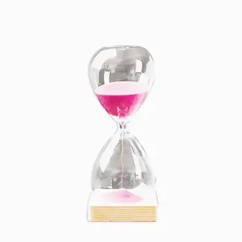 30/60 Mins Sand Clock Glass Hourglass Pink Sandglass Sand Timer Desktop Decorative Sand Timer Home Ornaments Birthday Gifts
30/60 Mins Sand Clock Glass Hourglass Pink Sandglass Sand Timer Desktop Decorative Sand Timer Home Ornaments Birthday Gifts