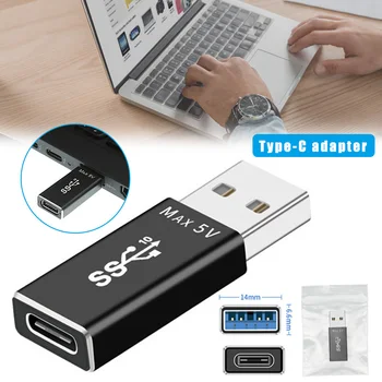 USB 3.1 Type-C Adapter Double-sided 10G Chip High Speed Data Transmission for Laptop H-best
USB 3.1 Type-C Adapter Double-sided 10G Chip High Speed Data Transmission for Laptop H-best