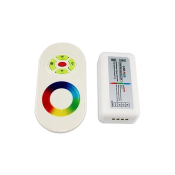 RGB LED Controller Dimmer DC12V-24V 12A 3 Channel Wireless 5 Key Touch RF Remote Control with 15 Modes For LED Strip Lights
RGB LED Controller Dimmer DC12V-24V 12A 3 Channel Wireless 5 Key Touch RF Remote Control with 15 Modes For LED Strip Lights