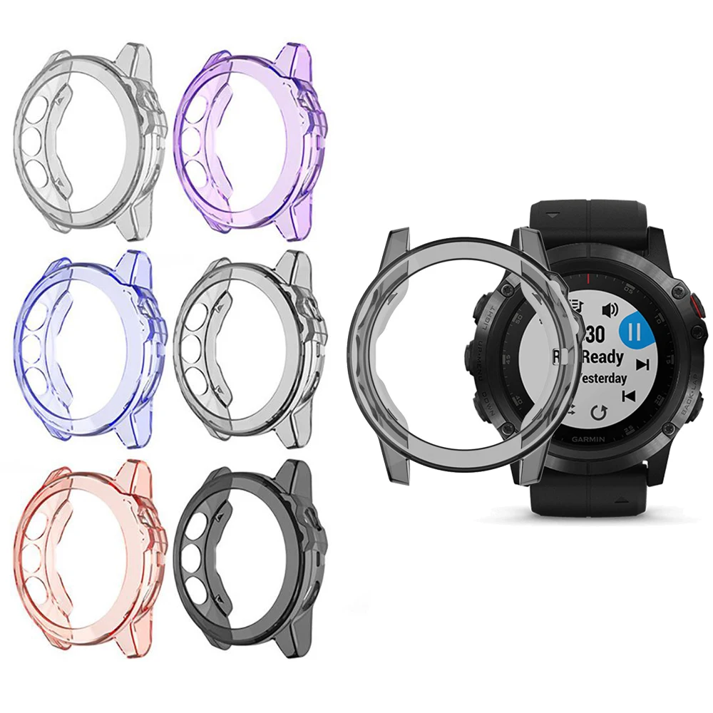 Case Cover Smart watch Protective Shell For Garmin Fenix 5X/5X Plus Soft Ultra-Slim Crystal Clear TPU Covers Accessories
Case Cover Smart watch Protective Shell For Garmin Fenix 5X/5X Plus Soft Ultra-Slim Crystal Clear TPU Covers Accessories