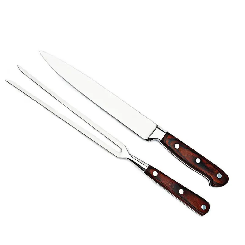 2Pcs Steak Knife Fork Set Stainless Steel Fish Meat Slicing Cleaver Fruit Vegetable Slicer Cutter BBQ Tools Chef Kitchen Knives
2Pcs Steak Knife Fork Set Stainless Steel Fish Meat Slicing Cleaver Fruit Vegetable Slicer Cutter BBQ Tools Chef Kitchen Knives