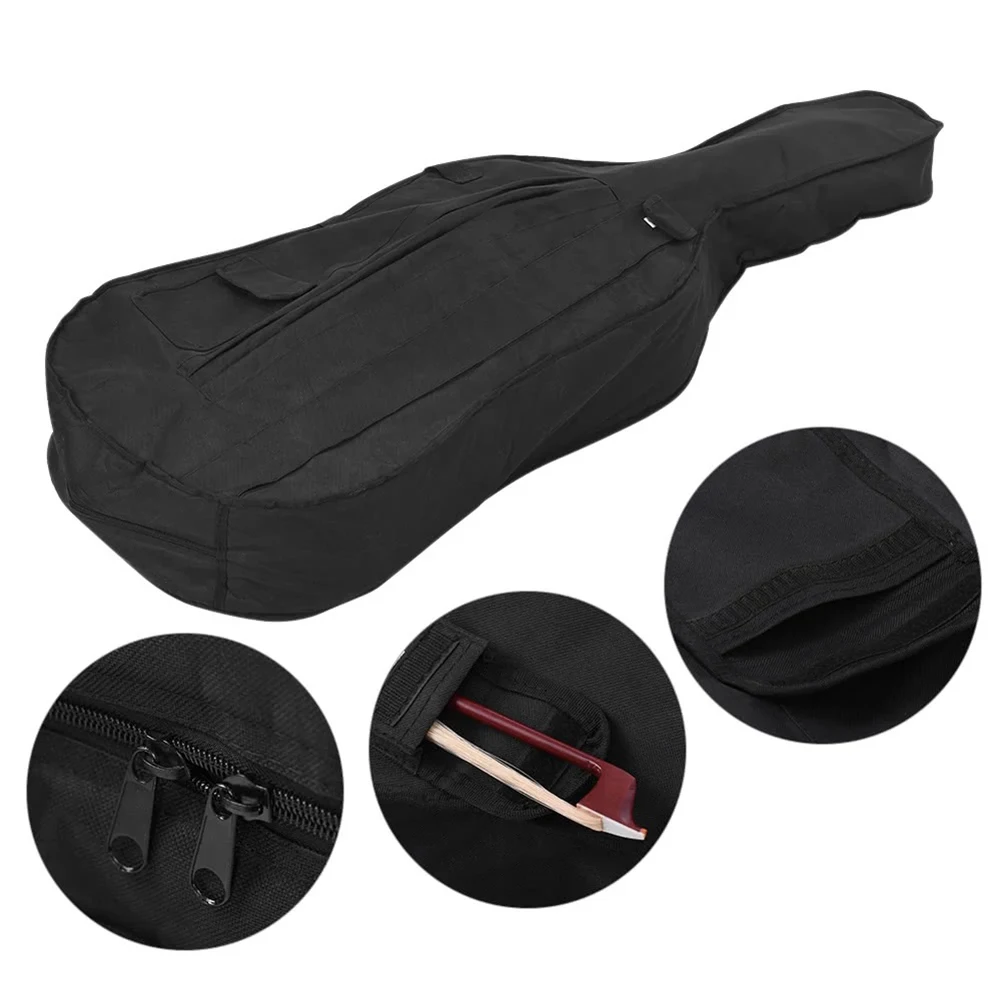 Travel Cello Soft Case With Multiple Pockets And Adjustable Backpack Straps Thick Padding Waterproof Non-Abrasive Lining Carry
Travel Cello Soft Case With Multiple Pockets And Adjustable Backpack Straps Thick Padding Waterproof Non-Abrasive Lining Carry
