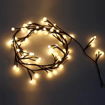 Led Ring Light Branch Bendable Rattan String Fairy Light Artificial Tree Branch Pendant String Lights for Home Garden EU/US Plug
Led Ring Light Branch Bendable Rattan String Fairy Light Artificial Tree Branch Pendant String Lights for Home Garden EU/US Plug