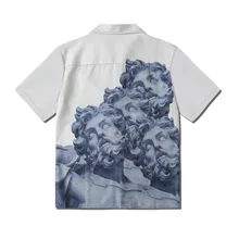 Spring Summer 2022 Men Women Beach Hawaii 3D Print Loose Short Sleeve Sculpture Poseidon Printing Shirt Hawaiian Tropical Shirts
Spring Summer 2022 Men Women Beach Hawaii 3D Print Loose Short Sleeve Sculpture Poseidon Printing Shirt Hawaiian Tropical Shirts