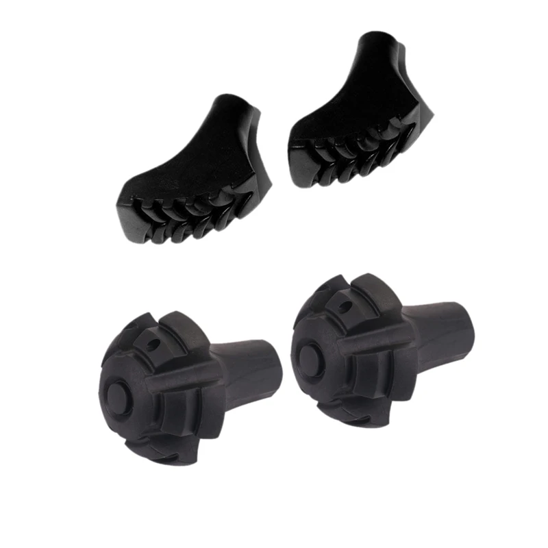 Four Pack of Extra Durable Rubber Replacement Tips (Replacement Feet / Ferrules/Caps) for Trekking Poles - Fits All Standard Hik
Four Pack of Extra Durable Rubber Replacement Tips (Replacement Feet / Ferrules/Caps) for Trekking Poles - Fits All Standard Hik