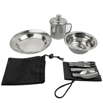 Hot Sale Outdoor Tableware Classic Delicate Outdoor Picnic Kit Tools Portable Plate Bowel Folding Spoon Fork Knife Tableware
Hot Sale Outdoor Tableware Classic Delicate Outdoor Picnic Kit Tools Portable Plate Bowel Folding Spoon Fork Knife Tableware