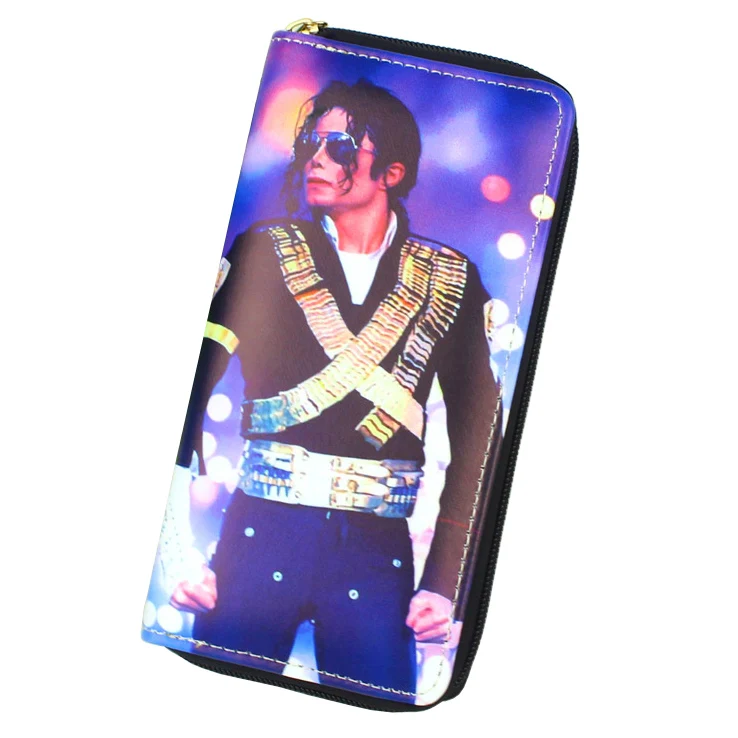 

Micheal Jacksonn Patten Women Wallets Pocket Soft PU Leather Coin Purse Lady Moneybags Cards Holder Clutch Wallet Bags Billfold