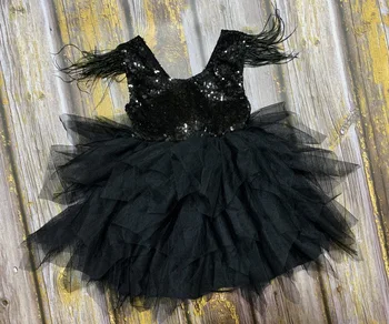 Feather Sequins Tiered Girls Dress Fluffy Tulle Party Kids Princess Dresses for Girls Baby Clothes 2-10Y E13846
Feather Sequins Tiered Girls Dress Fluffy Tulle Party Kids Princess Dresses for Girls Baby Clothes 2-10Y E13846