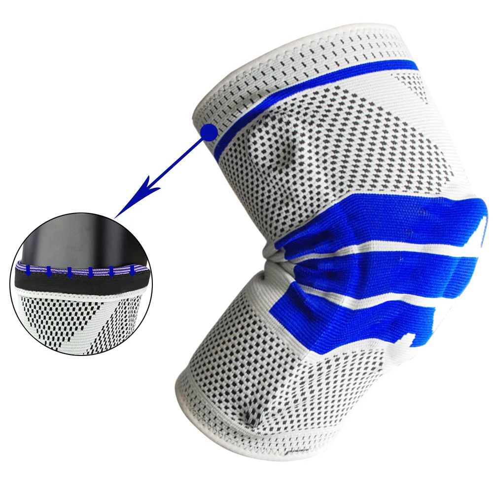 Silicone Compression Knee Support Brace Silicone Compression Knee Support Brace