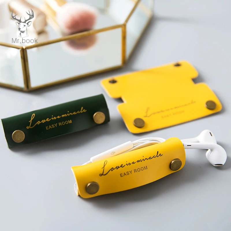 Desktop Phone Cable Winder Earphone Leather Clip Charger Organizer Management Wire Cord Holder Line Clasp Office Desk Set 
Desktop Phone Cable Winder Earphone Leather Clip Charger Organizer Management Wire Cord Holder Line Clasp Office Desk Set