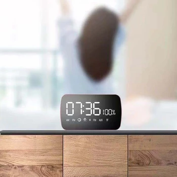 Digital Alarm Clock Radio,Bedside FM Radio Clock with Bluetooth Speaker,Dual Alarms, Snooze & Sleep Timer,LED Display with for B
Digital Alarm Clock Radio,Bedside FM Radio Clock with Bluetooth Speaker,Dual Alarms, Snooze & Sleep Timer,LED Display with for B