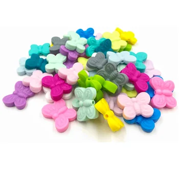 100pcs/lot Butterfly Silicone Beads Baby Teething Necklace DIY Making Animal BPA Free Silicone Beads Baby Teether
100pcs/lot Butterfly Silicone Beads Baby Teething Necklace DIY Making Animal BPA Free Silicone Beads Baby Teether