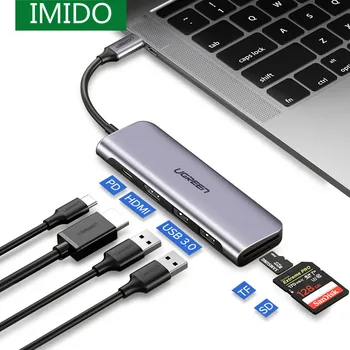 IMIDO USB Type C HUB Multi USB 3.0 HUB HDMI Adapter Dock for MacBook Pro Huawei Mate 30 USB-C 3.1 Splitter Port Type C HUB 
IMIDO USB Type C HUB Multi USB 3.0 HUB HDMI Adapter Dock for MacBook Pro Huawei Mate 30 USB-C 3.1 Splitter Port Type C HUB