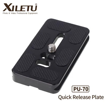 XILETU PU-70 General Plate Tripod Quick Release Mount Arca Standard Width 38mm Screw 1/4'inch For manfrotto
XILETU PU-70 General Plate Tripod Quick Release Mount Arca Standard Width 38mm Screw 1/4'inch For manfrotto