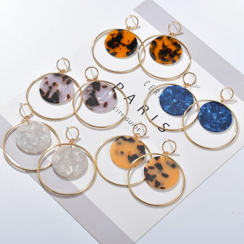 MESTILO 2019 Trendy Women Jewelry Colorful Round Acrylic Drop Earrings For Girls Big Circle Resin Earrings Jewelry Accessories
MESTILO 2019 Trendy Women Jewelry Colorful Round Acrylic Drop Earrings For Girls Big Circle Resin Earrings Jewelry Accessories