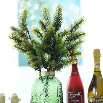 Christmas decration pine branch plastic artificial flowers Xmas decor wedding greens fleur artificielle fake plants
Christmas decration pine branch plastic artificial flowers Xmas decor wedding greens fleur artificielle fake plants