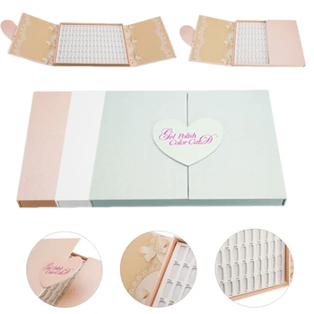 126 Tips Nail Display Book Polish Display Manicure Nail Color Board Card Palette Chart Practice Showing Shelf Nail Art Tool
126 Tips Nail Display Book Polish Display Manicure Nail Color Board Card Palette Chart Practice Showing Shelf Nail Art Tool