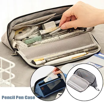 Cute Big Capacity Pencil Pen Case Bag For Middle High School Office College Girl 
Cute Big Capacity Pencil Pen Case Bag For Middle High School Office College Girl