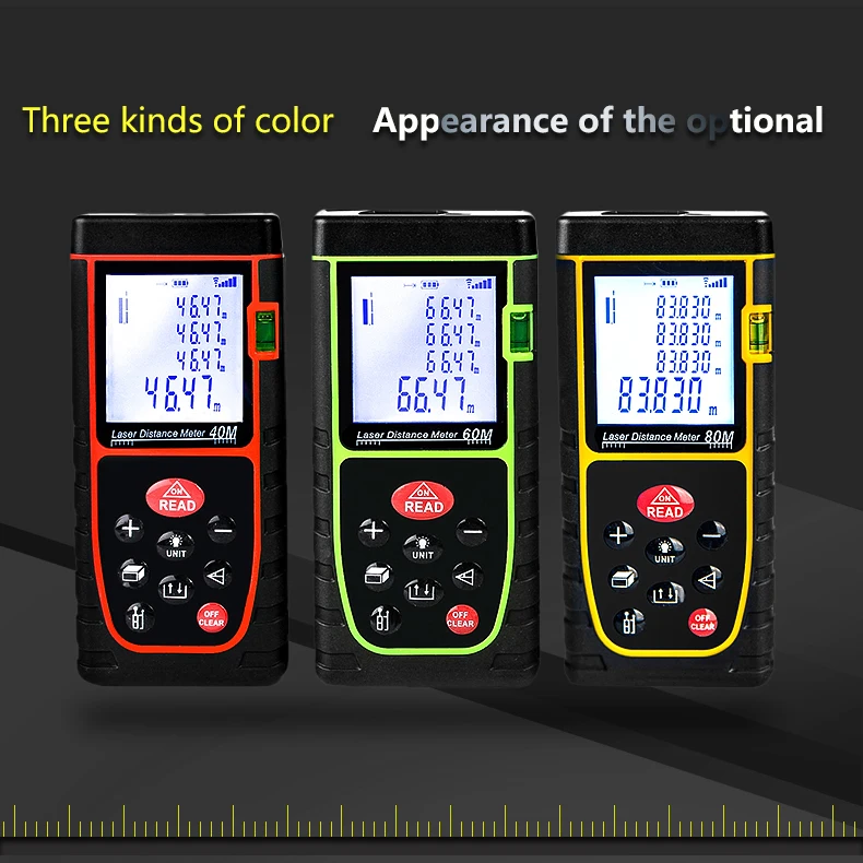 40m 60m 80m 100m Laser Rangefinder Electronic Distance Meter Digital Range Finder Height Measurement Instrument | Инструменты