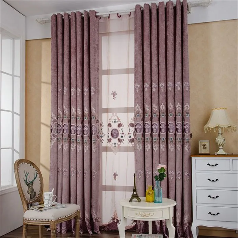 European Elegant Atmosphere Chenille High Shading Curtains for Living Dining Room Bedroom.
European Elegant Atmosphere Chenille High Shading Curtains for Living Dining Room Bedroom.