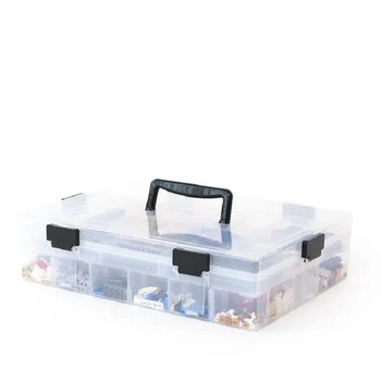 Transparent Plastic Blocks Organizer Storage Box Toy Container Plastic Boxes Detachable High Capacity Storage Box Storage Tools
Transparent Plastic Blocks Organizer Storage Box Toy Container Plastic Boxes Detachable High Capacity Storage Box Storage Tools