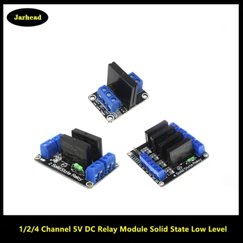 Smart Electronics 1/2/4 Channel 5V DC Relay Module Solid State Low Level G3MB-202P Relay SSR AVR DSP for arduino Diy Kit
Smart Electronics 1/2/4 Channel 5V DC Relay Module Solid State Low Level G3MB-202P Relay SSR AVR DSP for arduino Diy Kit