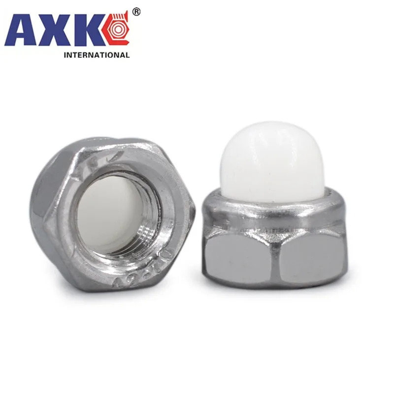2/10X M4 M5 M6 M8 M10 M12 304 Stainless Steel Acorn Cap Cover Dome Hex Hexagon Nylon Insert Lock Nut Self-locking Nylock Locknut
2/10X M4 M5 M6 M8 M10 M12 304 Stainless Steel Acorn Cap Cover Dome Hex Hexagon Nylon Insert Lock Nut Self-locking Nylock Locknut