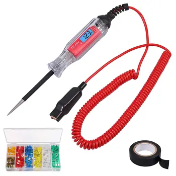 3-48V Car Power Probe LCD Digital Circuit Tester Automotive Voltage Test Lamp for Circuit Battery Fuse Light Diagnostic Tool
3-48V Car Power Probe LCD Digital Circuit Tester Automotive Voltage Test Lamp for Circuit Battery Fuse Light Diagnostic Tool