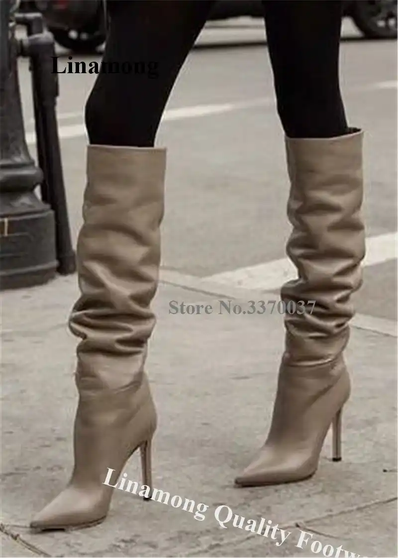 dress knee high boots